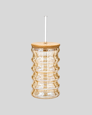 Chubby Coffee Glass Cup