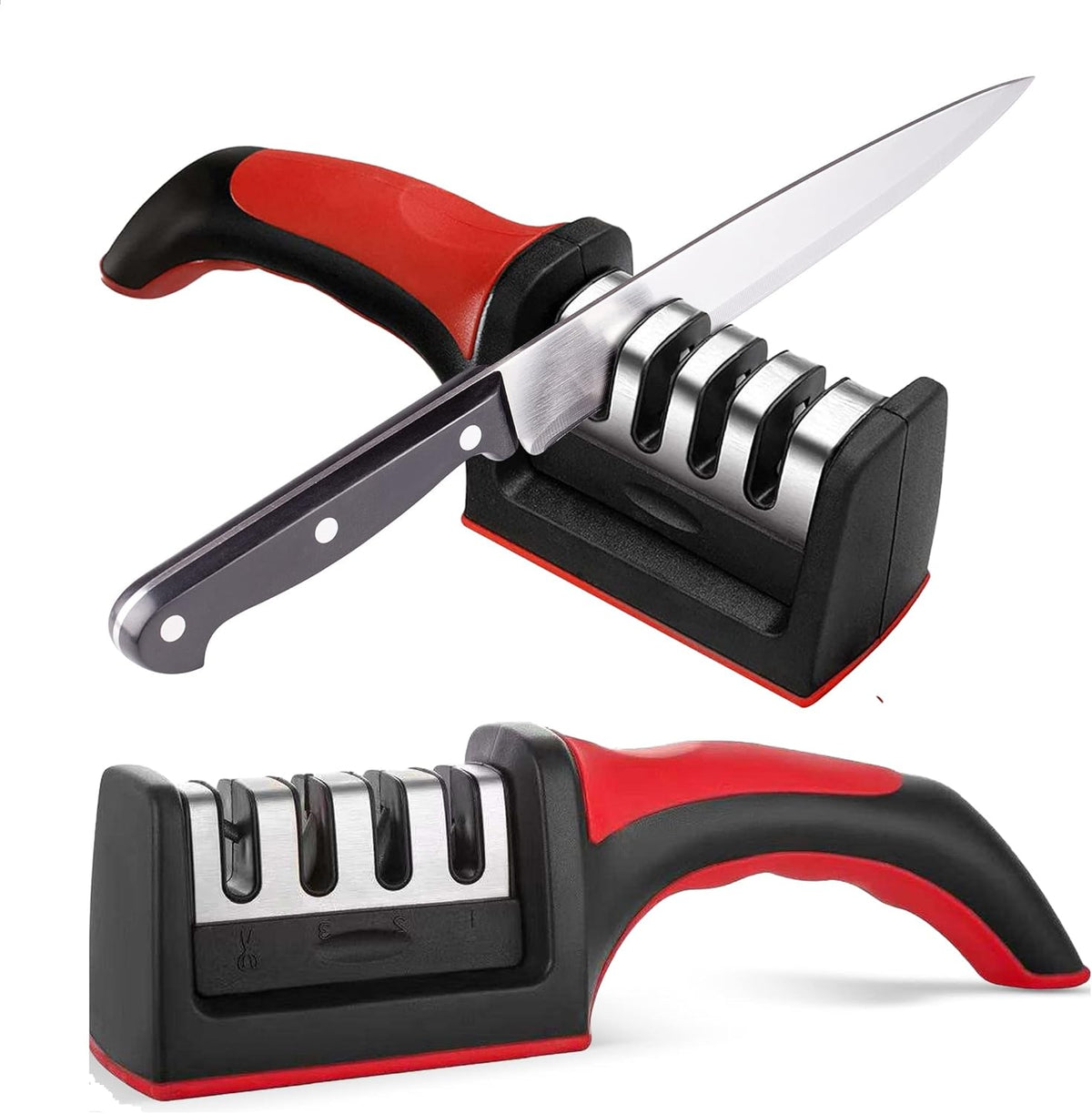 4-Stage Kitchen Knife Sharpener