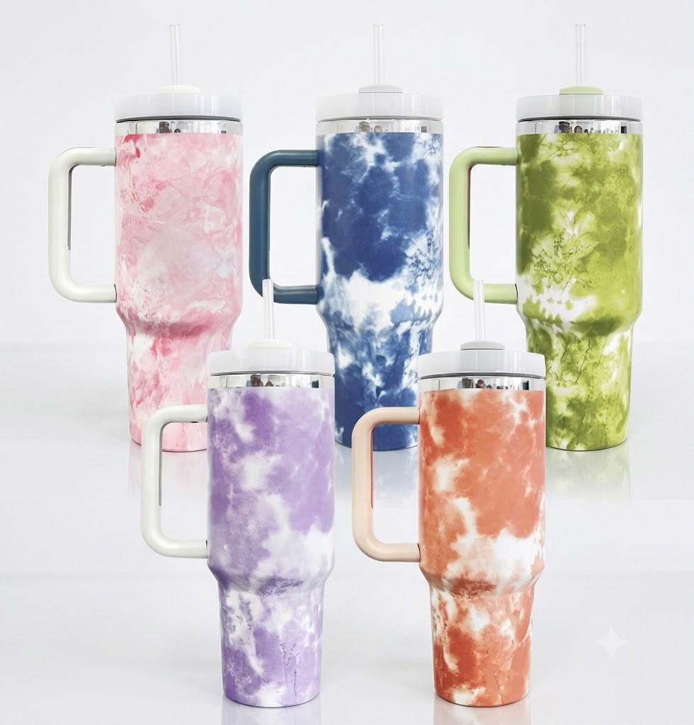 Stanley Quencher Tumbler 40oz (Marble Edition)
