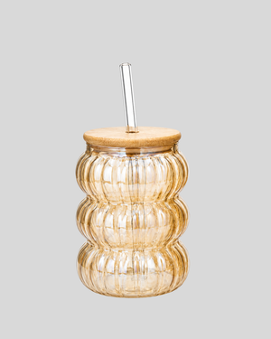 Chubby Coffee Glass Cup