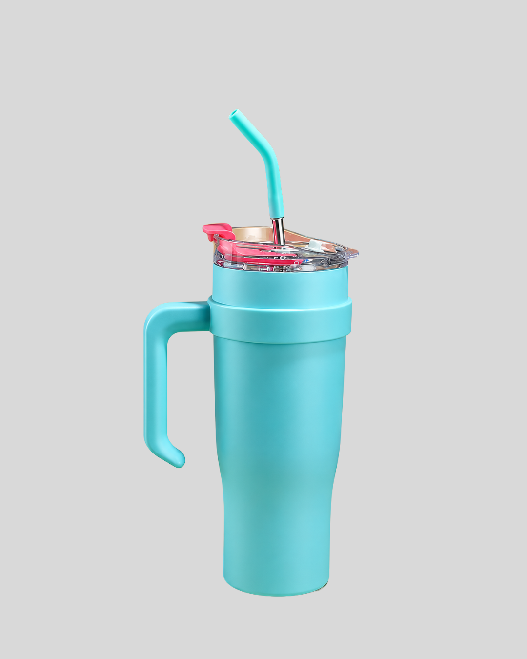 Premium Insulated Tumbler With Straw